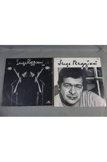 Serge REGGIANI x2 Albums LP Disques 12" 33 tours Polydor 48 901 + Canetti 48 819 Album N° 2 - Bobino