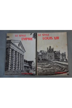 LOT Le Style Empire + Le Style Louis XIII - Henry MARTIN - Flammarion, Photos