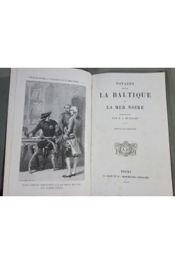 Voyages entre la Baltique et la mer Noire - Kubalski - Ed. Mame, 1863, frontispice