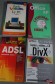 Lot 4 livres Poche Visuel Le PC - Office XP - ADSL 2003 - Copiez vos vidéos DivX