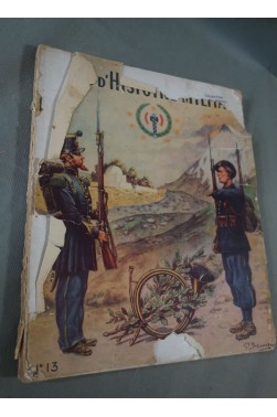 Revue d'Histoire Militaire - numéro 13 - gravures cartes - chasseurs à pied 1942