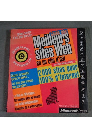 Guide des meilleurs sites web en un clin d'oeil. Microsoft press, 287 pages, 1998