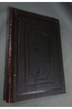 Manuscrit 1890 - Cours d'instruction religieuse sous la direction de Gustave Fabre pasteur de l'église réformée de Nîmes