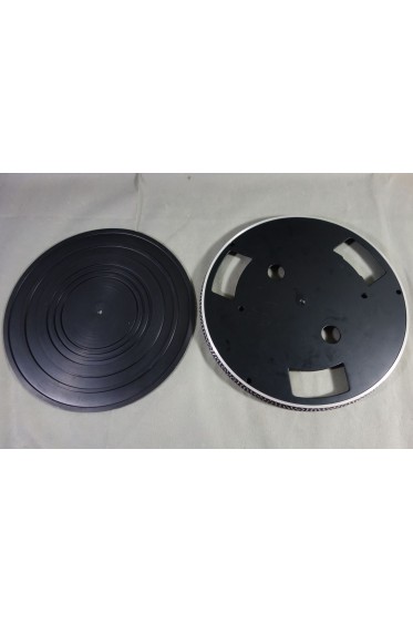 Plateau Platine vinyle TECHNICS SL-B2 SL-B3 Turntable Platter + slipmate - Original parts