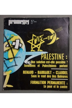 Promesses N°73 - Janvier 1973 - Palestine, Formation, Hippies