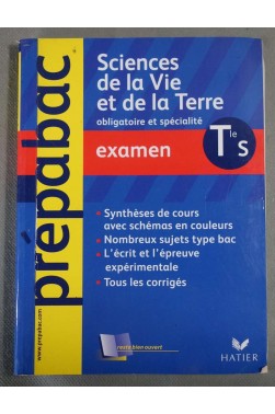 Prépabac Sciences de la Vie et de la Terre - Hatier - Examen Tle S, 2006