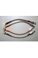 Jumper / Straps / Ponts de Cables SOMMER CABLE 2.5mm² + banane + fourche 4x 25cm