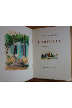 Dominique. Aquarelles originales de Louis SUIRE.