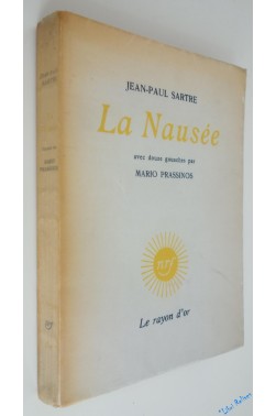 La Nausée Avec 12 Gouaches De Mario Prassinos