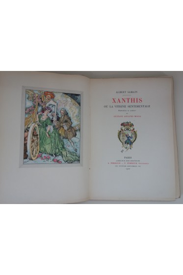 Xanthis. Illustrations en couleurs de Mossa + suites