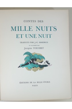 Contes des mille nuits et une nuit. Illustrés par Touchet + Suite