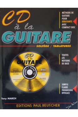 Partition : CD a la guitare Tony March [Broché]